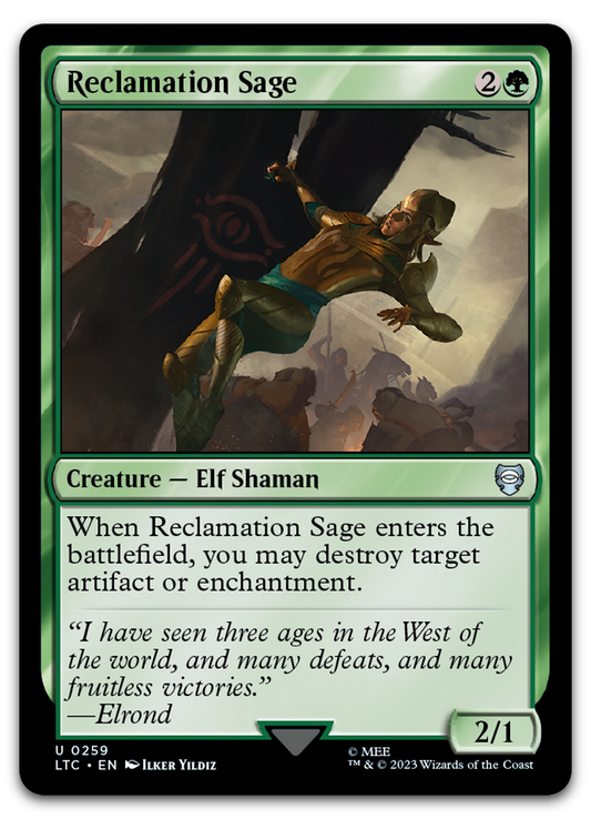 Reclamation Sage (Commander: The Lord of the Rings: Tales of Middle-earth)