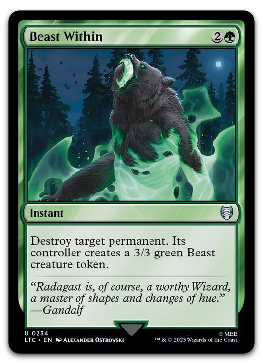 Beast Within (Commander: The Lord of the Rings: Tales of Middle-earth)