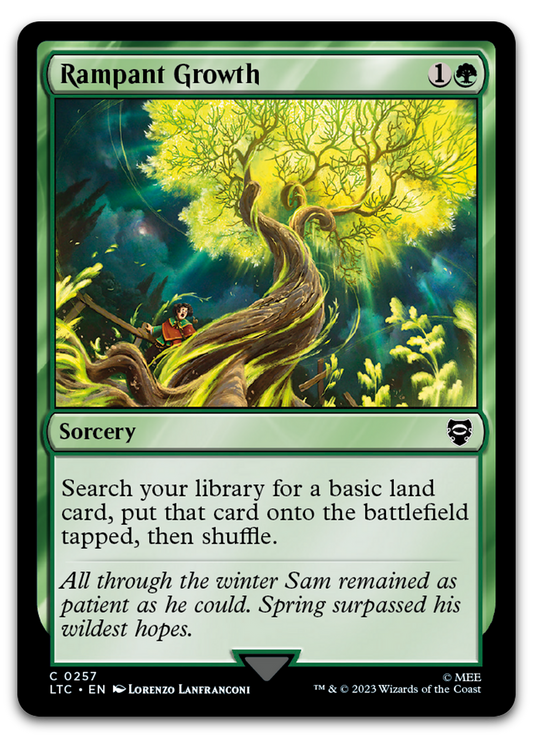 Rampant Growth (Commander: The Lord of the Rings: Tales of Middle-earth)