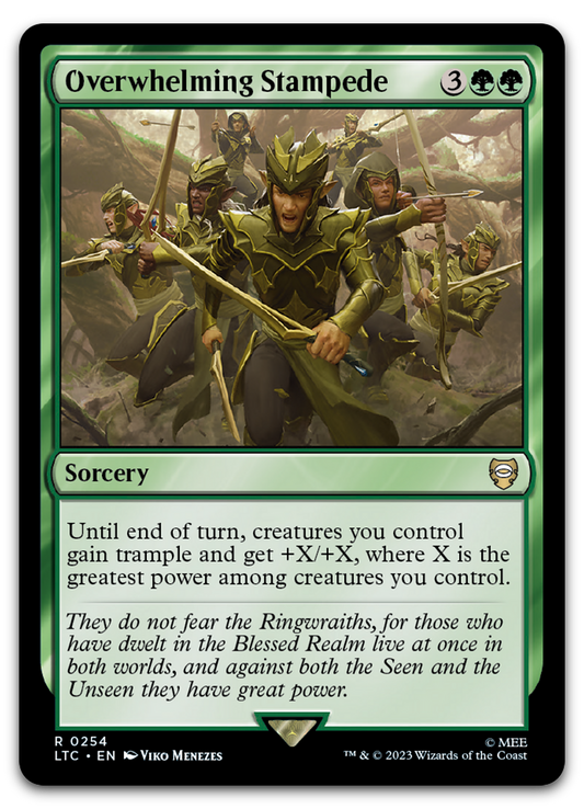 Overwhelming Stampede (Commander: The Lord of the Rings: Tales of Middle-earth)