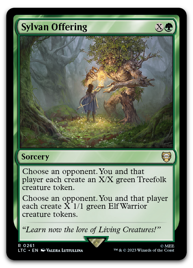 Sylvan Offering (Commander: The Lord of the Rings: Tales of Middle-earth)