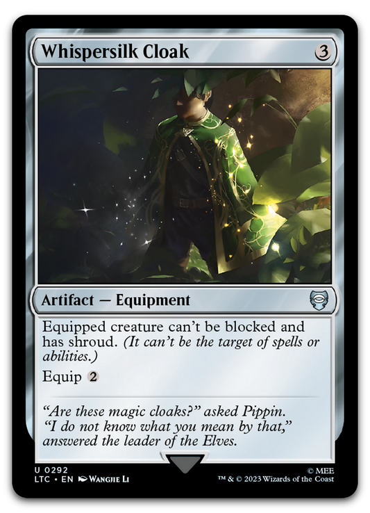 Whispersilk Cloak (Commander: The Lord of the Rings: Tales of Middle-earth)