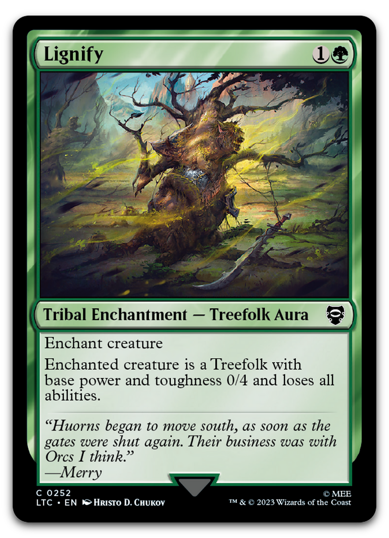 Lignify (Commander: The Lord of the Rings: Tales of Middle-earth)