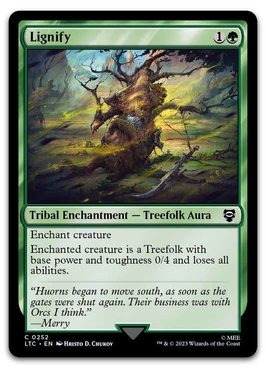 Lignify (Commander: The Lord of the Rings: Tales of Middle-earth)