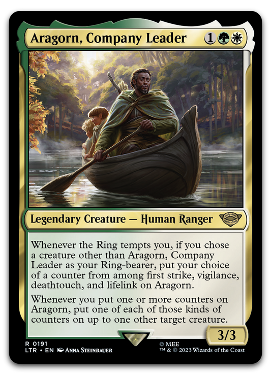 Aragorn, Company Leader (Universes Beyond: The Lord of the Rings: Tales of Middle-earth)