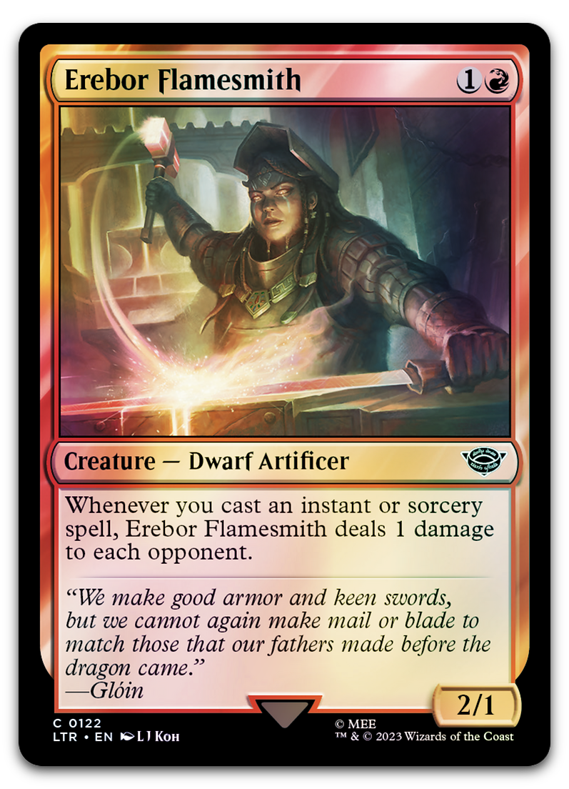 Erebor Flamesmith (Universes Beyond: The Lord of the Rings: Tales of Middle-earth)