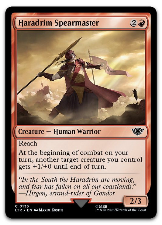 Haradrim Spearmaster (Universes Beyond: The Lord of the Rings: Tales of Middle-earth)