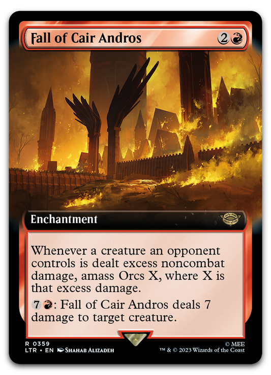 Fall of Cair Andros (Extended Art) (Universes Beyond: The Lord of the Rings: Tales of Middle-earth)