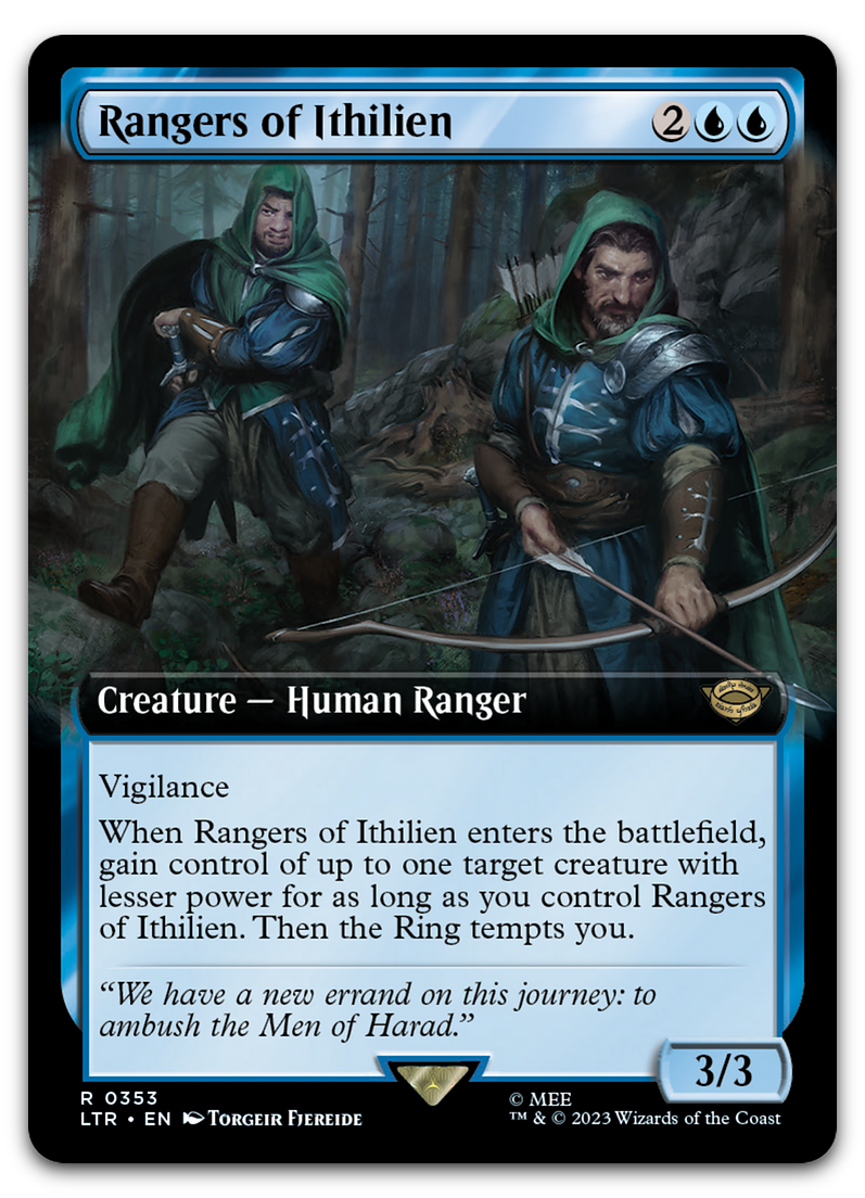 Rangers of Ithilien (Extended Art) (Universes Beyond: The Lord of the Rings: Tales of Middle-earth)