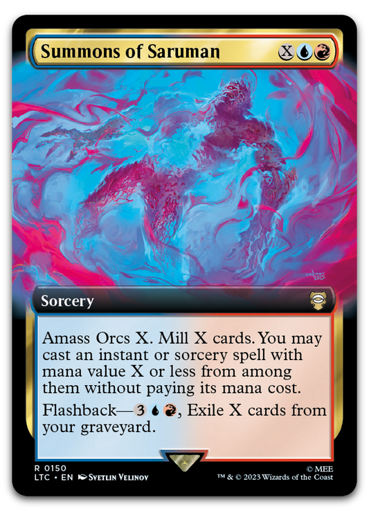 Summons of Saruman (Extended Art) (Commander: The Lord of the Rings: Tales of Middle-earth)