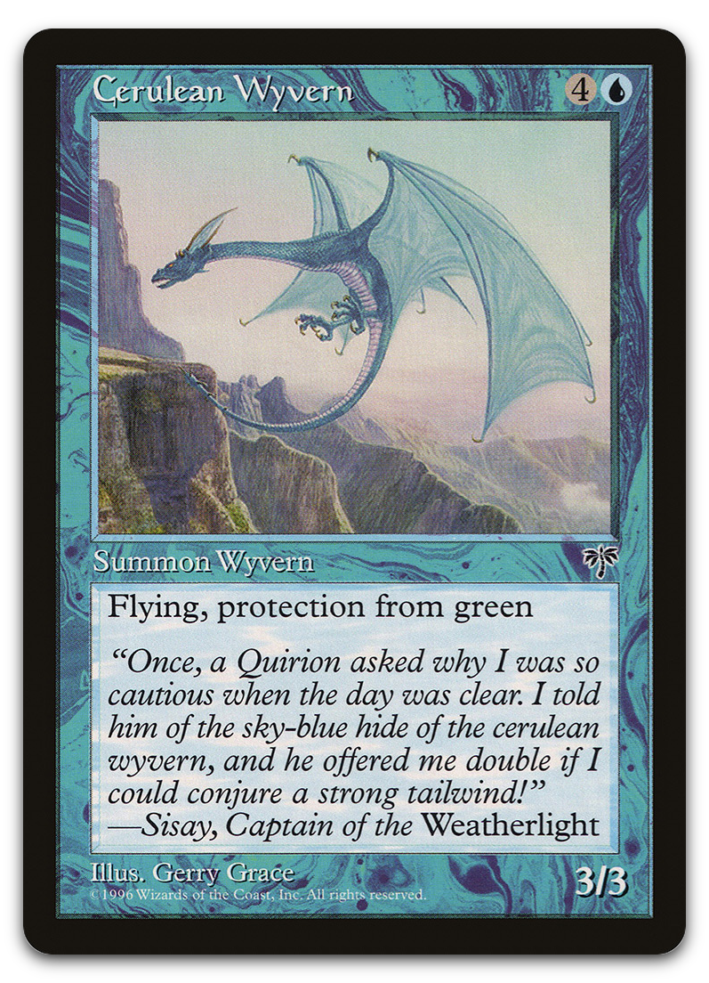 Cerulean Wyvern (Mirage)