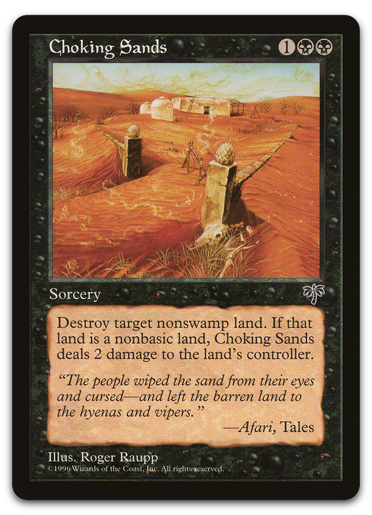 Choking Sands (Mirage)