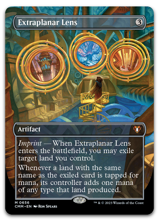 Extraplanar Lens (Borderless) (Commander Masters)