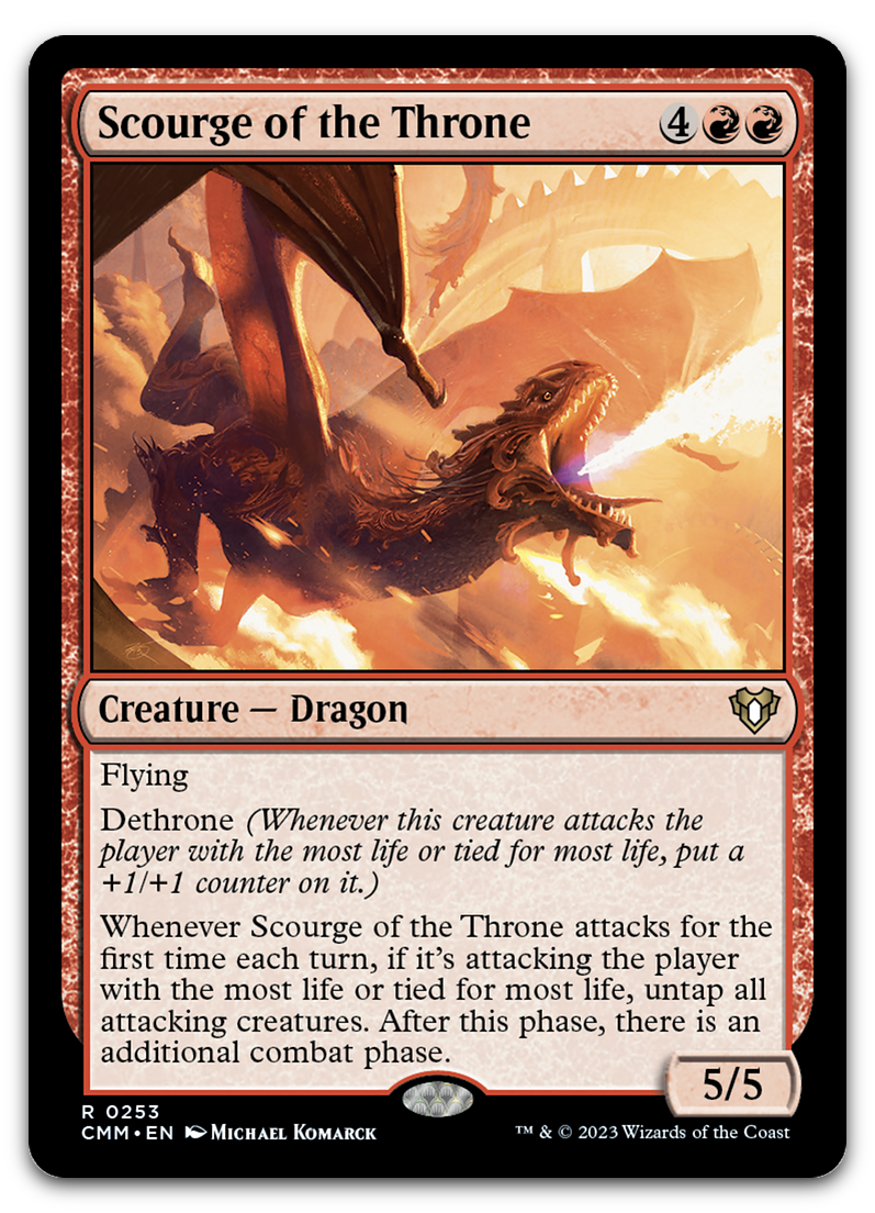 Scourge of the Throne (Commander Masters)