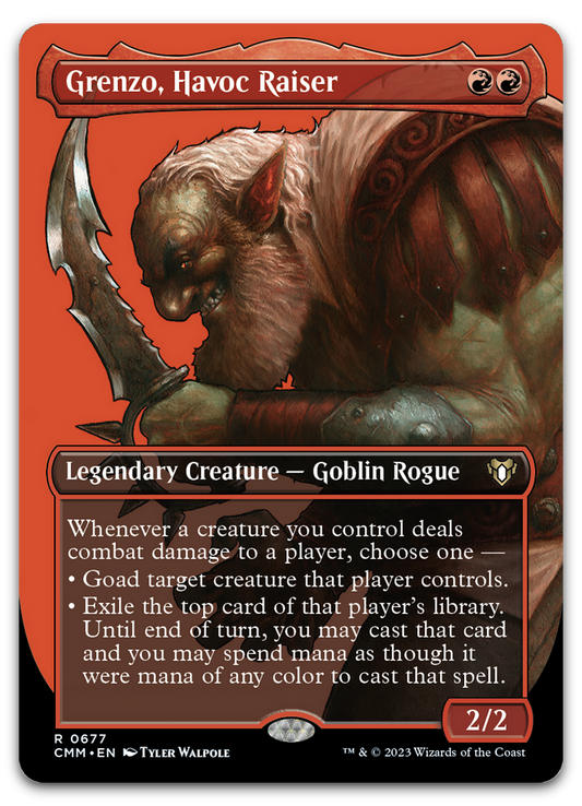 Grenzo, Havoc Raiser (Borderless) (Commander Masters)