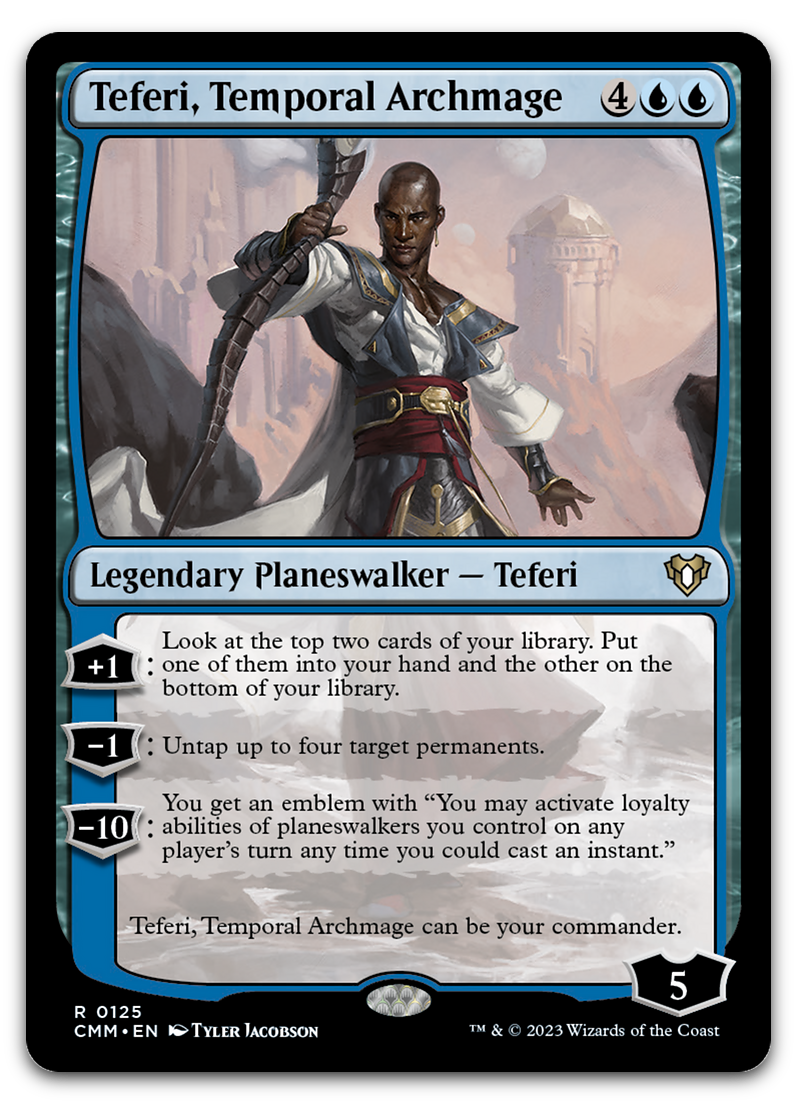 Teferi, Temporal Archmage (Commander Masters)