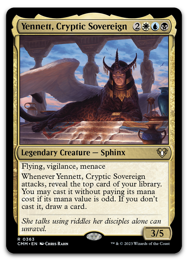 Yennett, Cryptic Sovereign (Commander Masters)