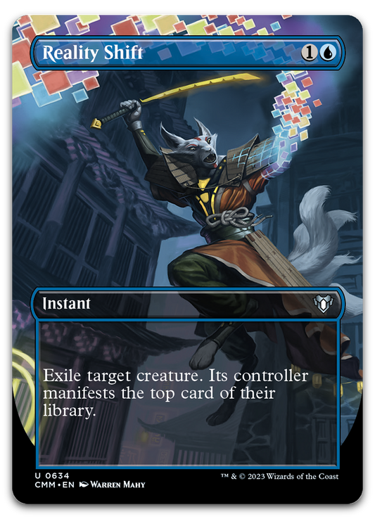 Reality Shift (Borderless) (Commander Masters)