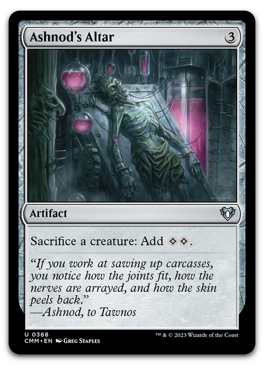 Ashnod's Altar (Commander Masters)