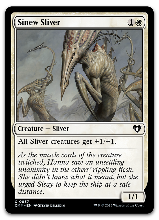 Sinew Sliver (Commander Masters)
