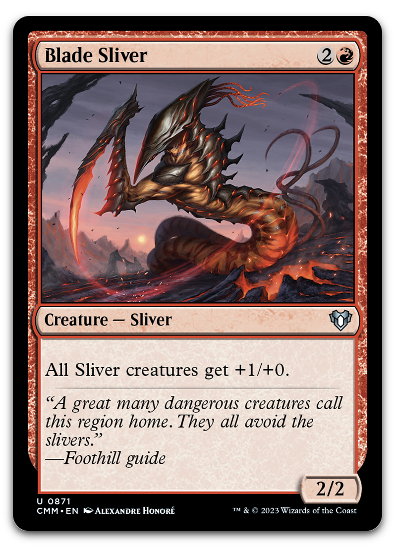 Blade Sliver (Commander Masters)