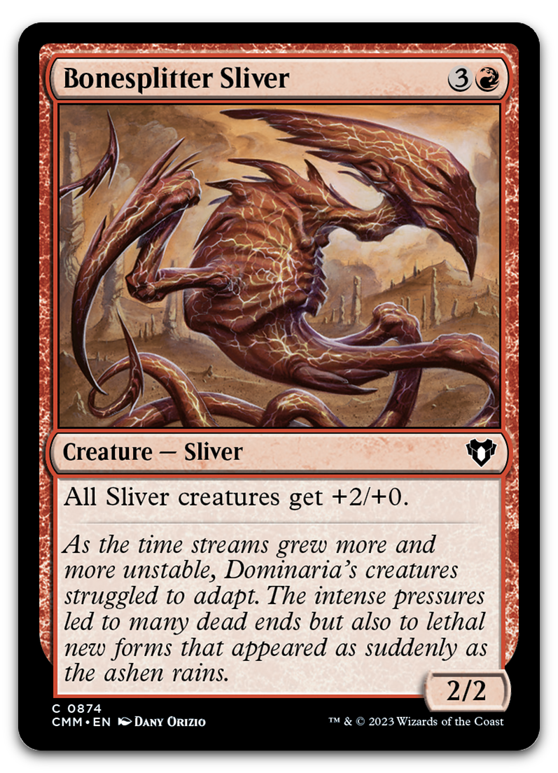 Bonesplitter Sliver (Commander Masters)