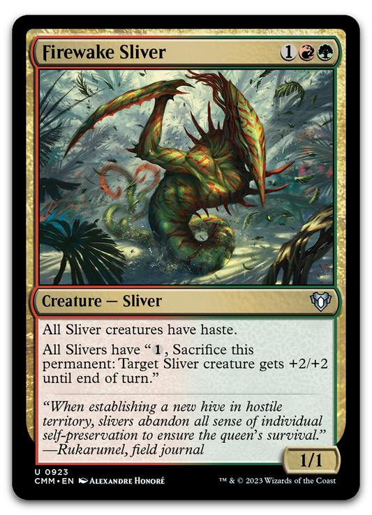 Firewake Sliver (Commander Masters)