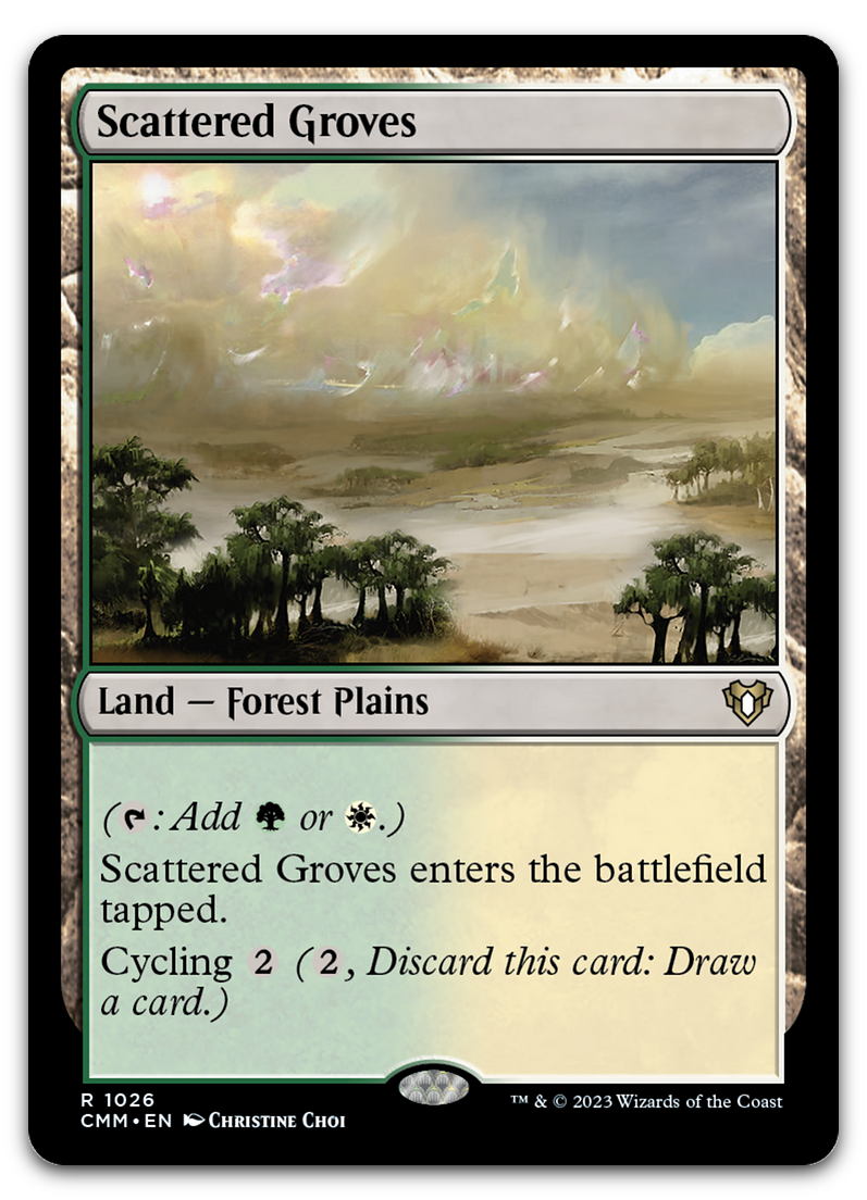 Scattered Groves (Commander Masters)