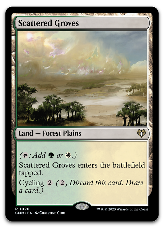 Scattered Groves (Commander Masters)