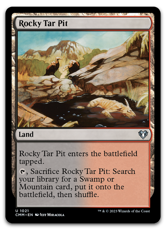Rocky Tar Pit (Commander Masters)