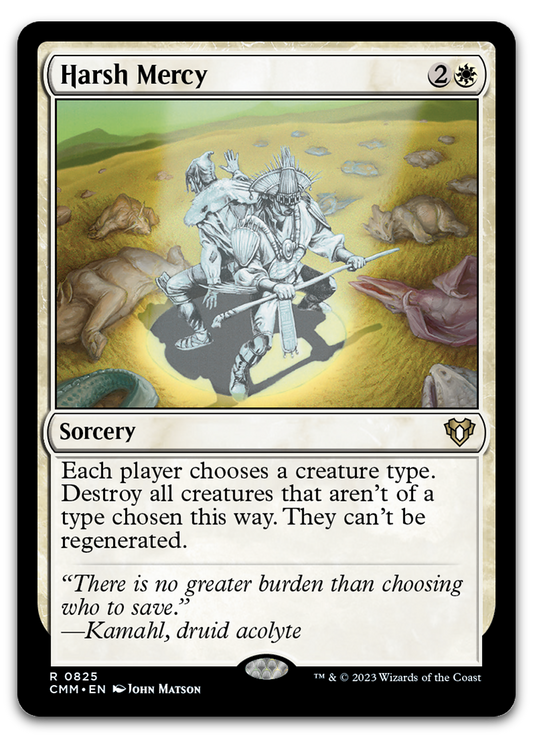 Harsh Mercy (Commander Masters)