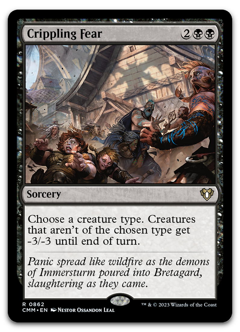 Crippling Fear (Commander Masters)