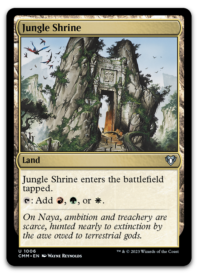 Jungle Shrine (Commander Masters)