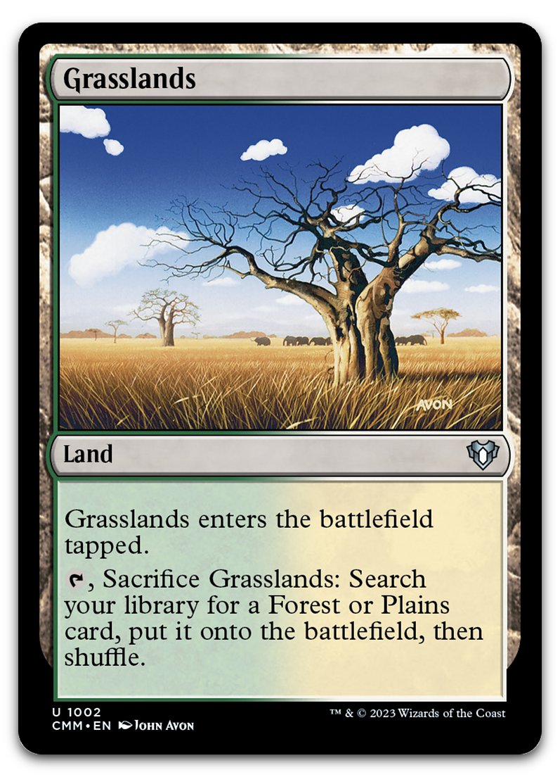 Grasslands (Commander Masters)