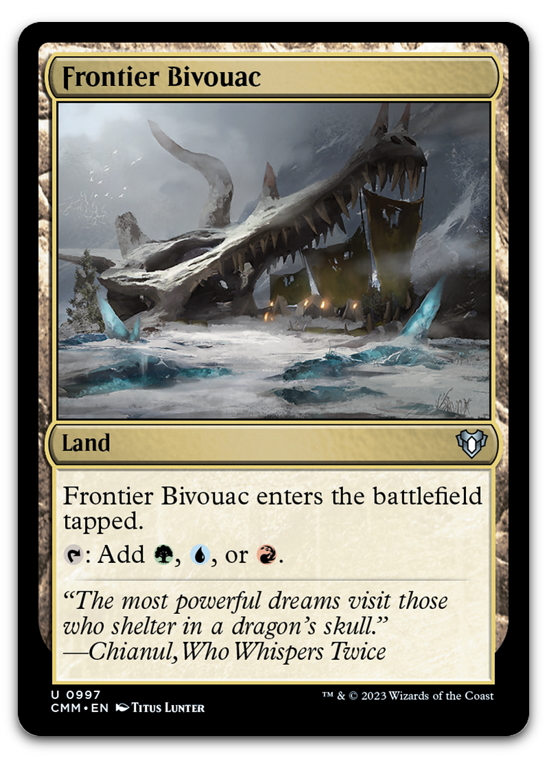 Frontier Bivouac (Commander Masters)