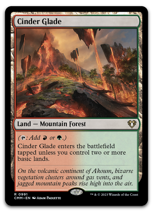 Cinder Glade (Commander Masters)