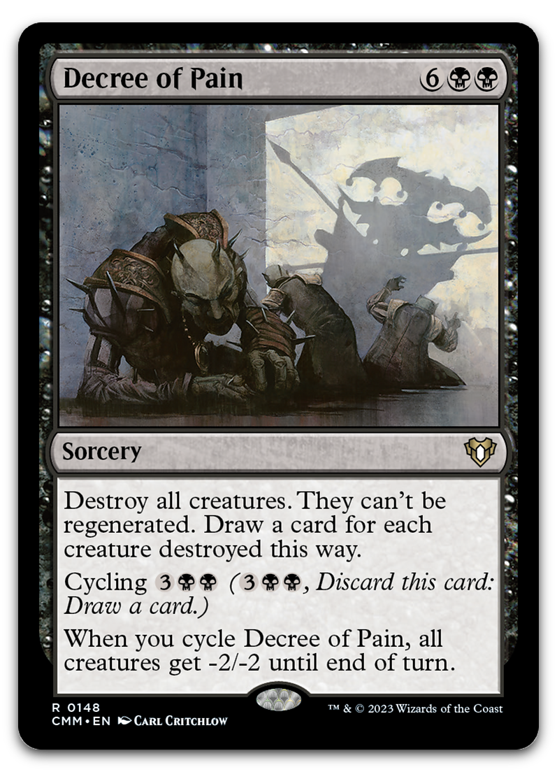 Decree of Pain (Commander Masters)