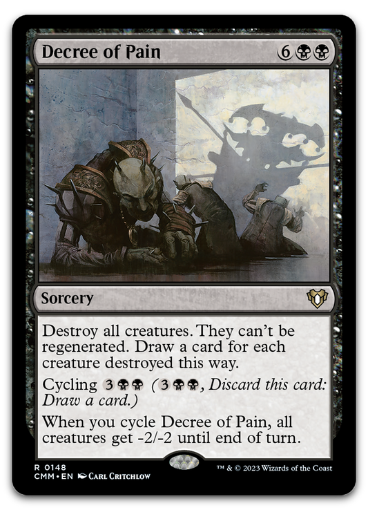 Decree of Pain (Commander Masters)