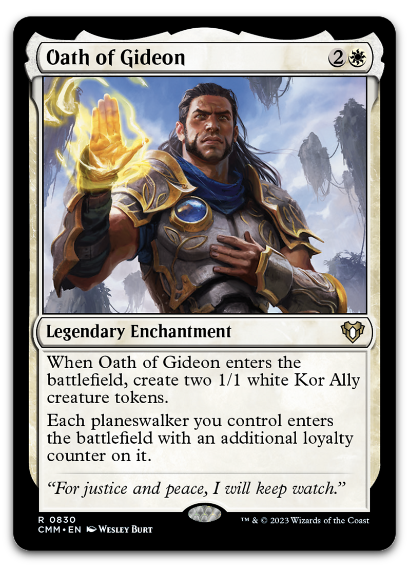 Oath of Gideon (Commander Masters)