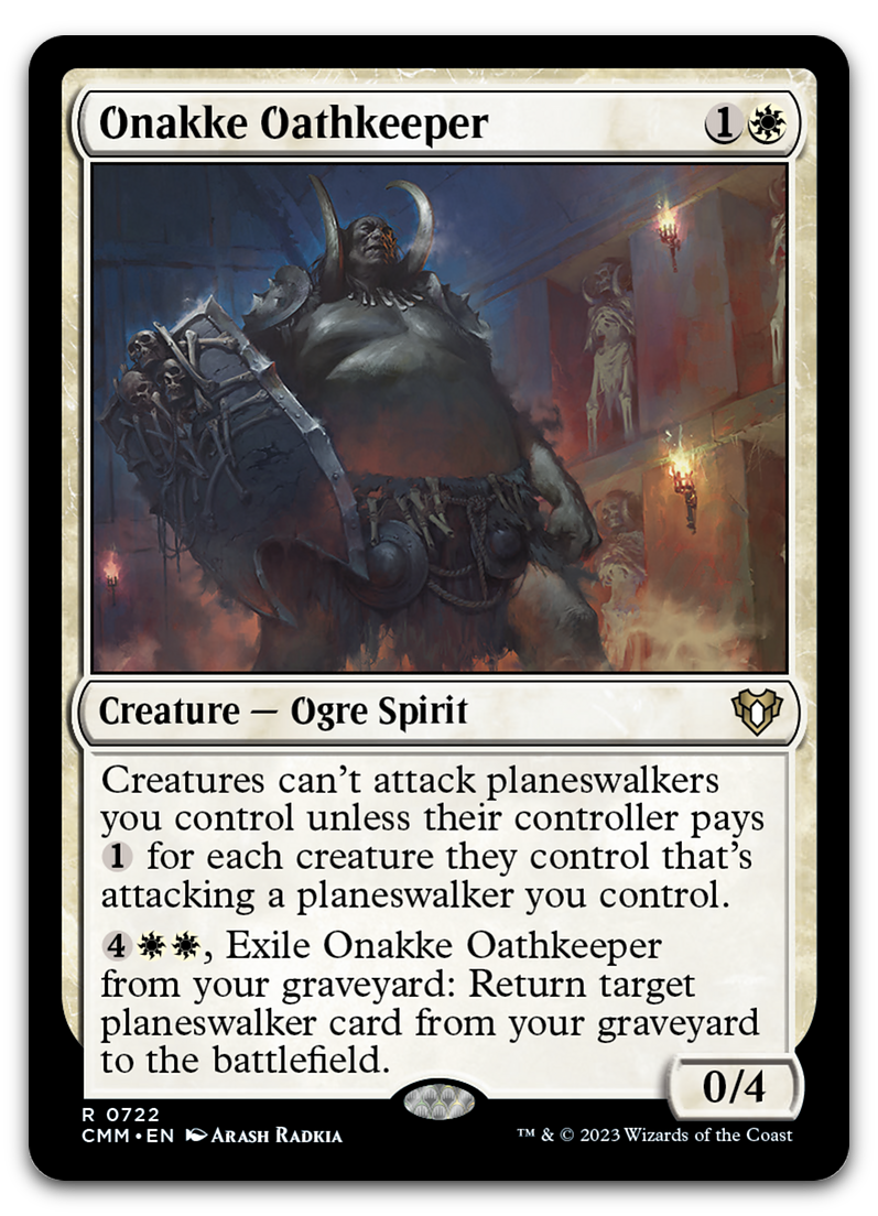 Onakke Oathkeeper (Commander Masters)