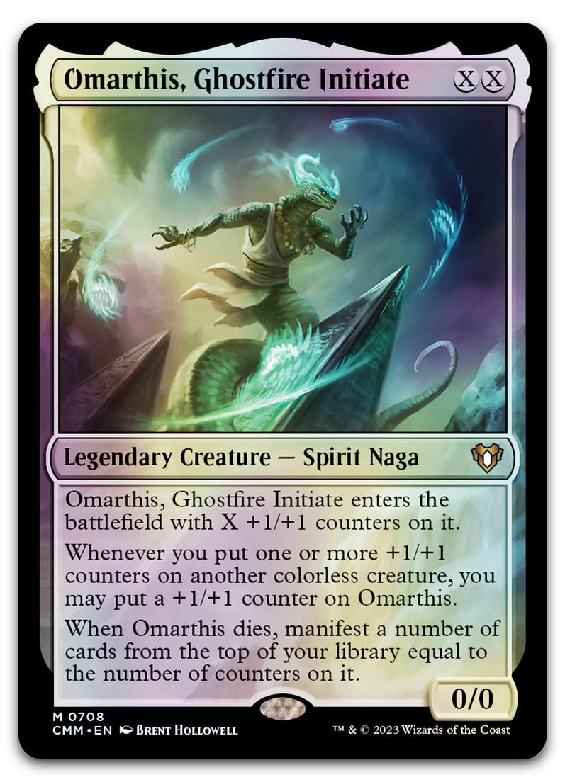 Omarthis, Ghostfire Initiate (Commander Masters)