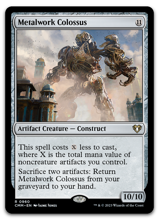 Metalwork Colossus (Commander Masters)