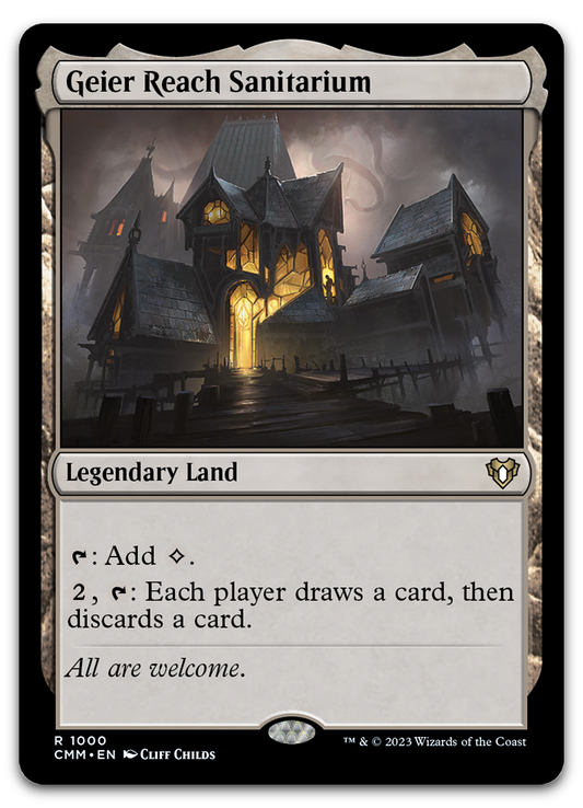 Geier Reach Sanitarium (Commander Masters)