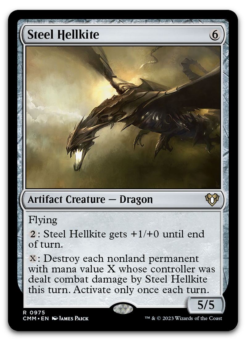 Steel Hellkite (Commander Masters)