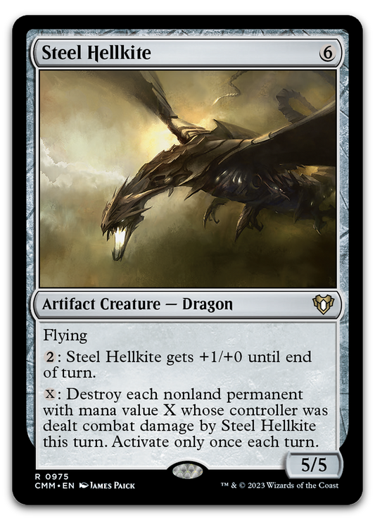 Steel Hellkite (Commander Masters)