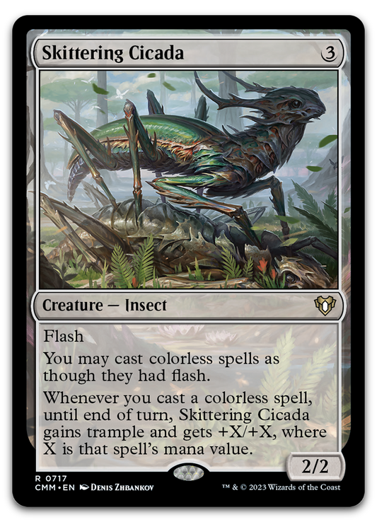 Skittering Cicada (Commander Masters)