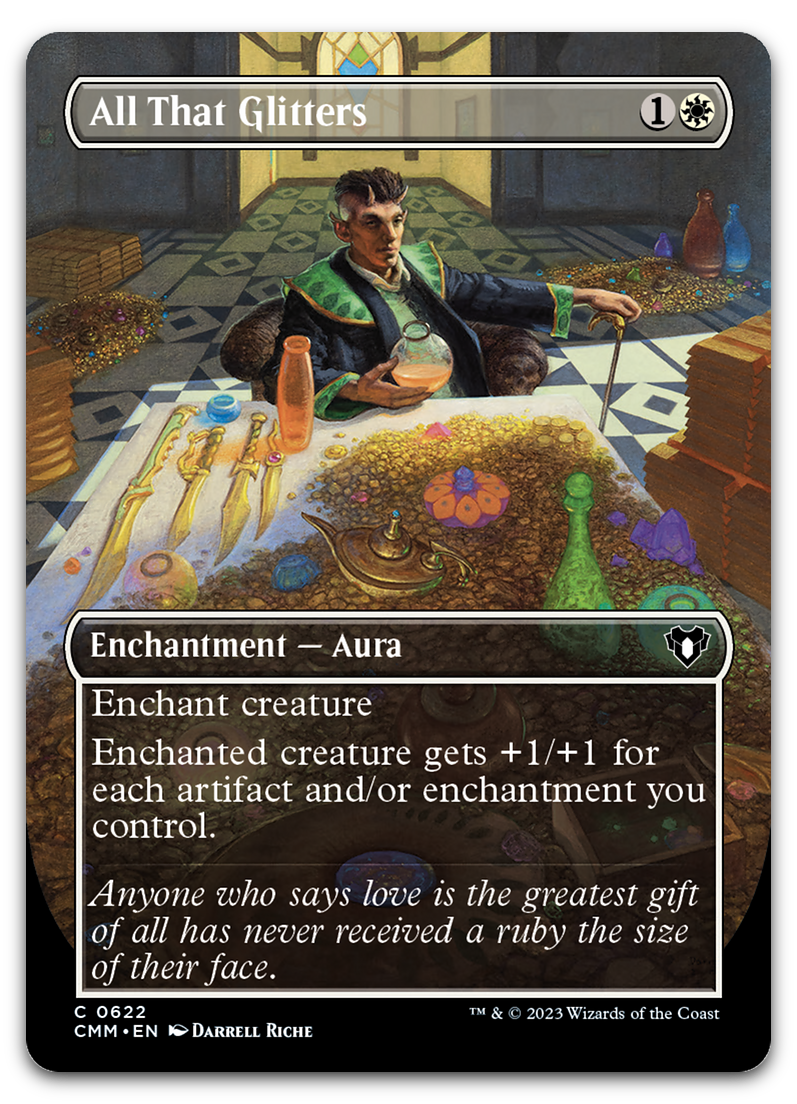 All That Glitters (Borderless) (Commander Masters)