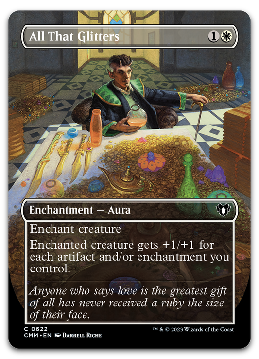 All That Glitters (Borderless) (Commander Masters)