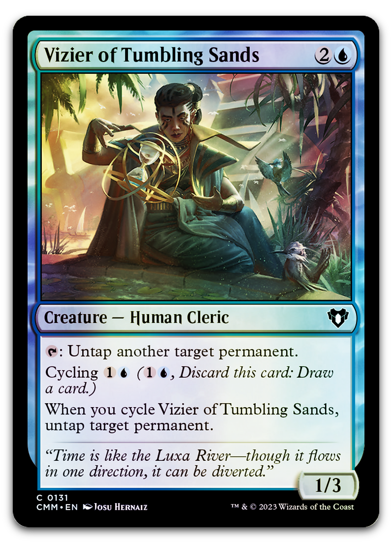 Vizier of Tumbling Sands (Commander Masters)