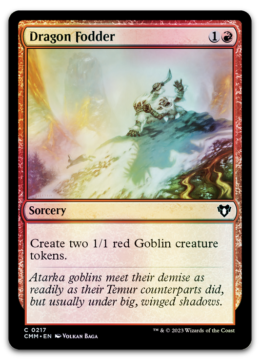 Dragon Fodder (Commander Masters)